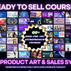 60+ Done-For-You Video Courses | Entrepreneur Niche Digital Products | DFY Funnels & Customizable Templates