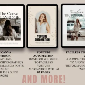 26 Faceless Digital Marketing Products | Done-For-You Business Vault