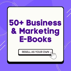 50+ Business & Marketing eBooks Mega Bundle | Comprehensive Guide for Entrepreneurs