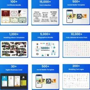 700+ GB Ultimate Graphic Bundle | Editable Banners, Flyers, Logos & Canva Templates | PSD & SVG Files