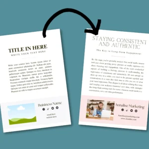 150-Page Canva eBook Template: A4 Course Workbook Digital Download