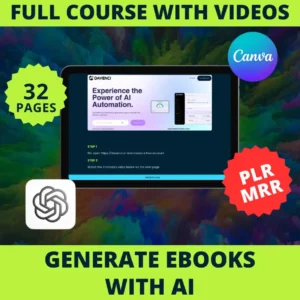 Create & Sell eBooks with AI | Full Masterclass + Step-by-Step Video Tutorials