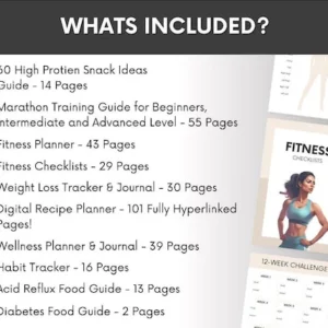 DFY Health & Fitness Bundle: PLR Ebooks, Planners, Guides (Ready to Resell)