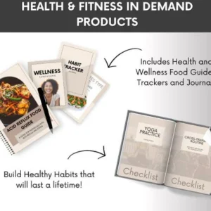 DFY Health & Fitness Bundle: PLR Ebooks, Planners, Guides (Ready to Resell)