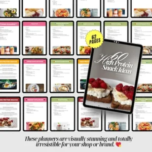 Ultimate Fitness PLR Bundle — Includes 9 Wellness Guides, Weight Loss Planner, High-Protein Snacks Guide, plus Full Resell Rights (MRR/PLR).