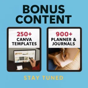 DFY Fitness Bundle — PLR Ebooks, Planners, and Weight Loss Journal (Digital Download).