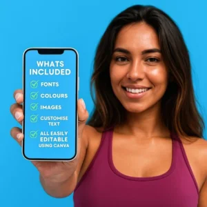 DFY Fitness Bundle — PLR Ebooks, Planners, and Weight Loss Journal (Digital Download).