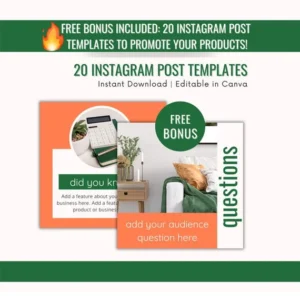 DFY Digital Products eBook Bundle PLR, Ready To Resell, Canva Templates, Weight Loss Planner Bundle