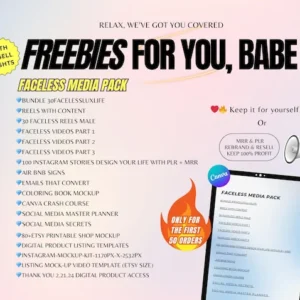 2026 PLR/MRR Digital Planner Bundle — Printable Pack with 26 Canva PLR Templates, Resell Rights, Task Tracker, Lead Magnet & Passive Income Tools.