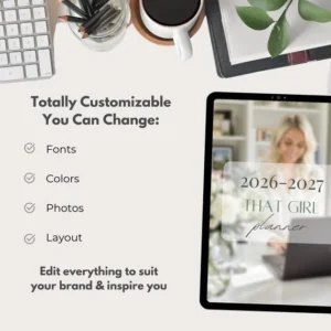 UPDATED — 7500 Templates, Planners, Trackers, Journals & Calendars | Fully Editable in Canva, Rebrand and Resell with Master Label Rights (MRR + PLR).
