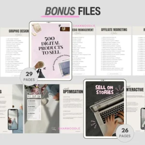 400+ Faceless Instagram Carousel Templates — Aesthetic Canva Social Media Kit for TikTok & IG Slides | PLR/MRR Digital Product.