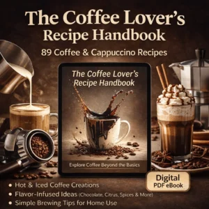The Coffee Lover’s Recipe Handbook – 89 Coffee & Cappuccino Recipes (PDF eBook)